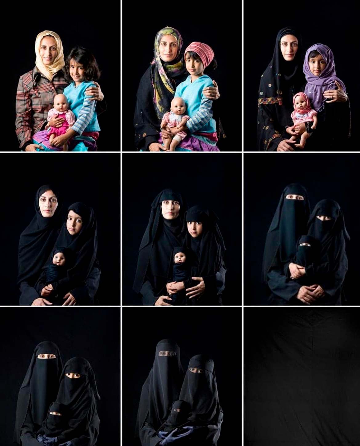 Imaxe: -Mother, Daughter and Doll (Boushra Almutawakel)